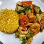 Best 午什菜虾
L-Shrimp W. Vegetables in Houston, TX